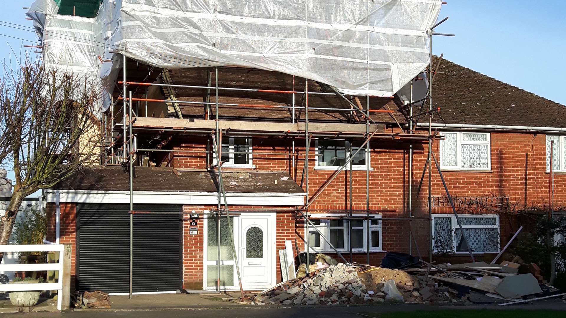 The house in Playstool Road, Newington where Heidi and Sav Pavlou once lived