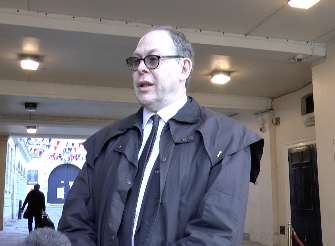 Isabel's father, Anthony Pearce, at the inquest