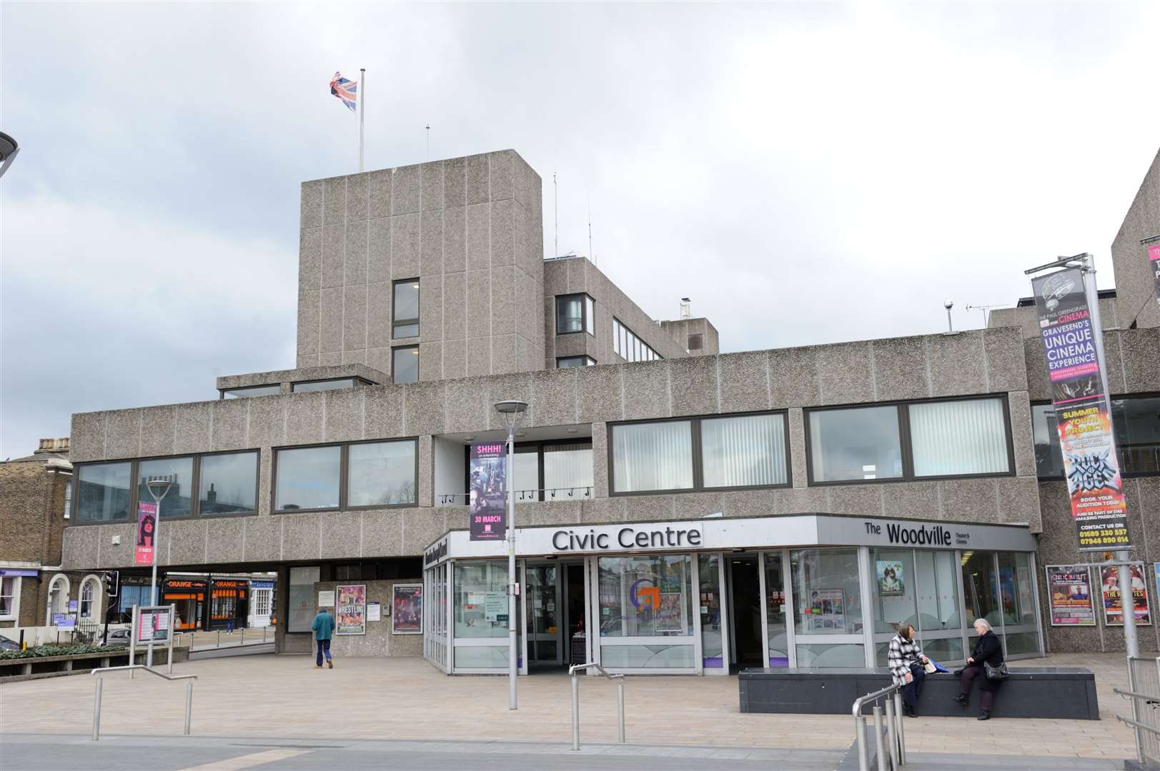 Gravesham Borough Council's Civic Centre stock. Picture: Simon Hildrew