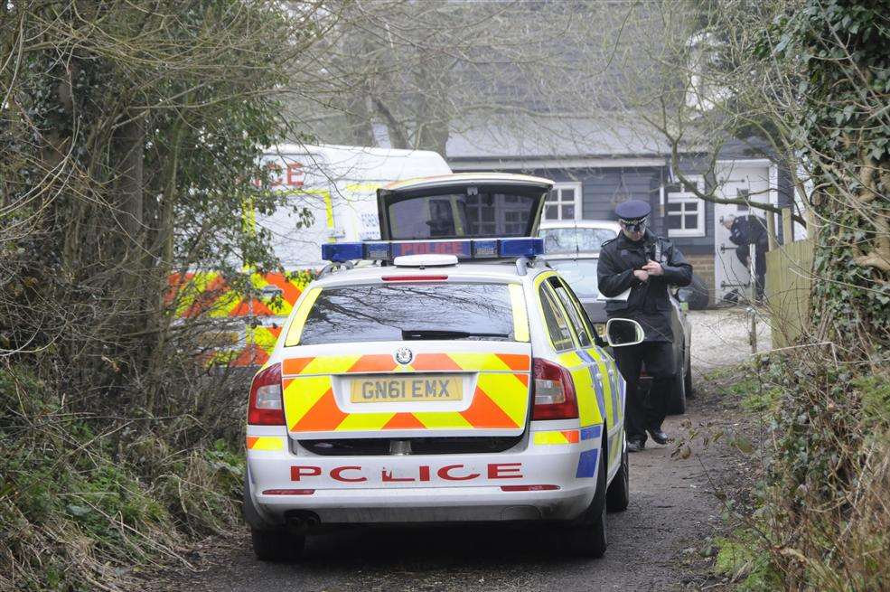 The body of Michael Kerr was found in a car in Satmar Lane, Capel-le-Ferne