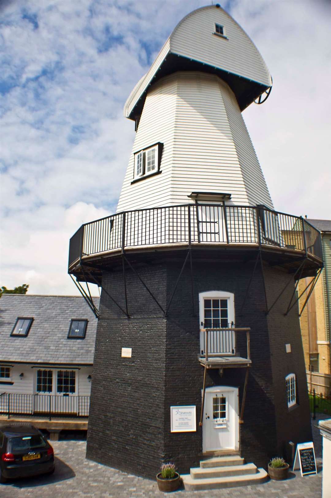 Watsons mill in Sheerness built by Bernie Watson. It is now used by Sharrocks Insurance. Picture: Sharrocks