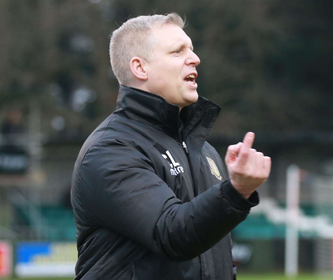 Sittingbourne manager Chris Lynch Picture: John Westhrop