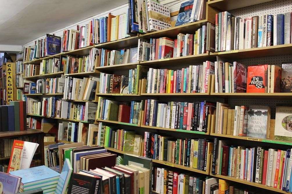 Pick up a secondhand book at Baggins Book Bazaar in Rochester. Picture: Baggins Book Bazaar (bagginsbooks.co.uk)