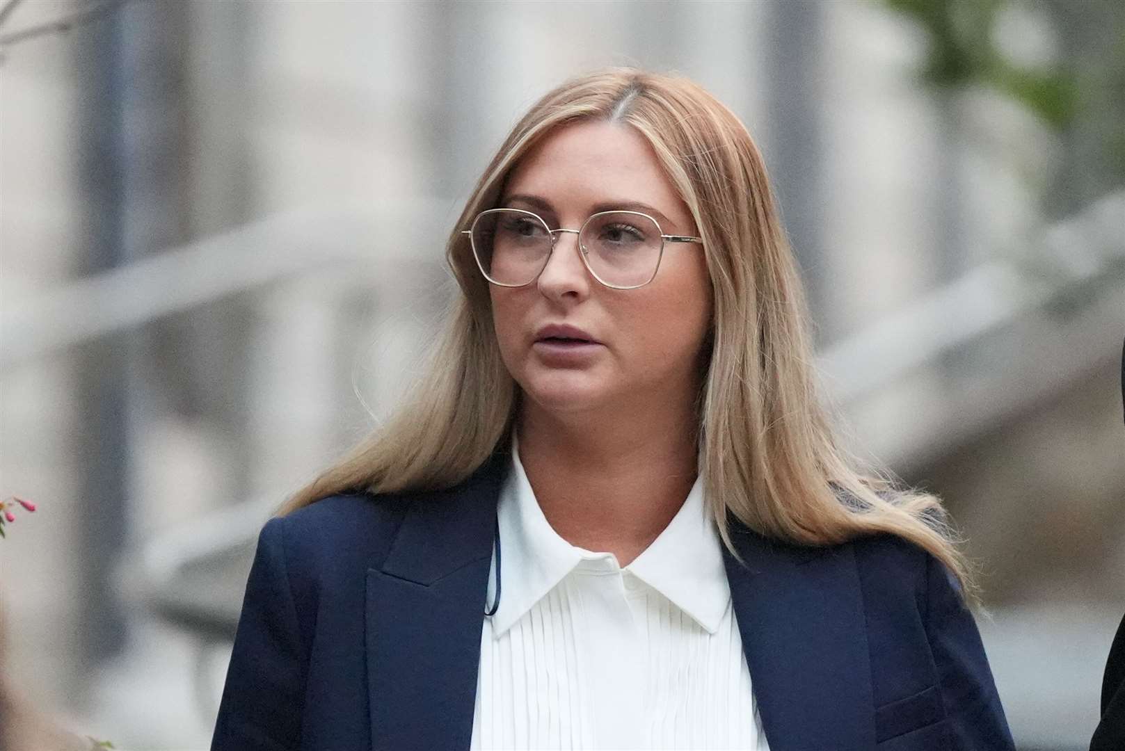 Nikita Ni Laimhin struggled while giving evidence at the High Court in Dublin and had to take several breaks (Niall Carson/PA)