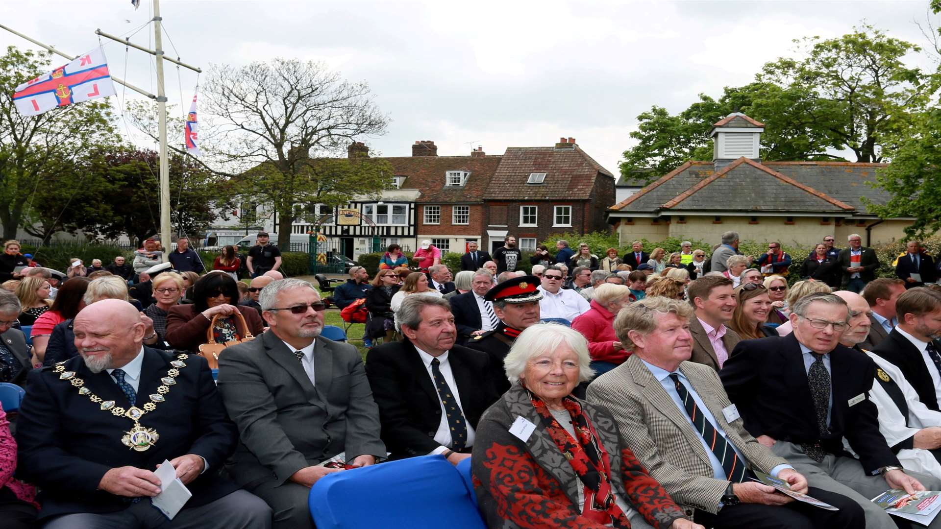 On Sunday, a naming cermony took place in Queenborough for the new D class lifeboat which is based at Sheerness Lifeboat Station.