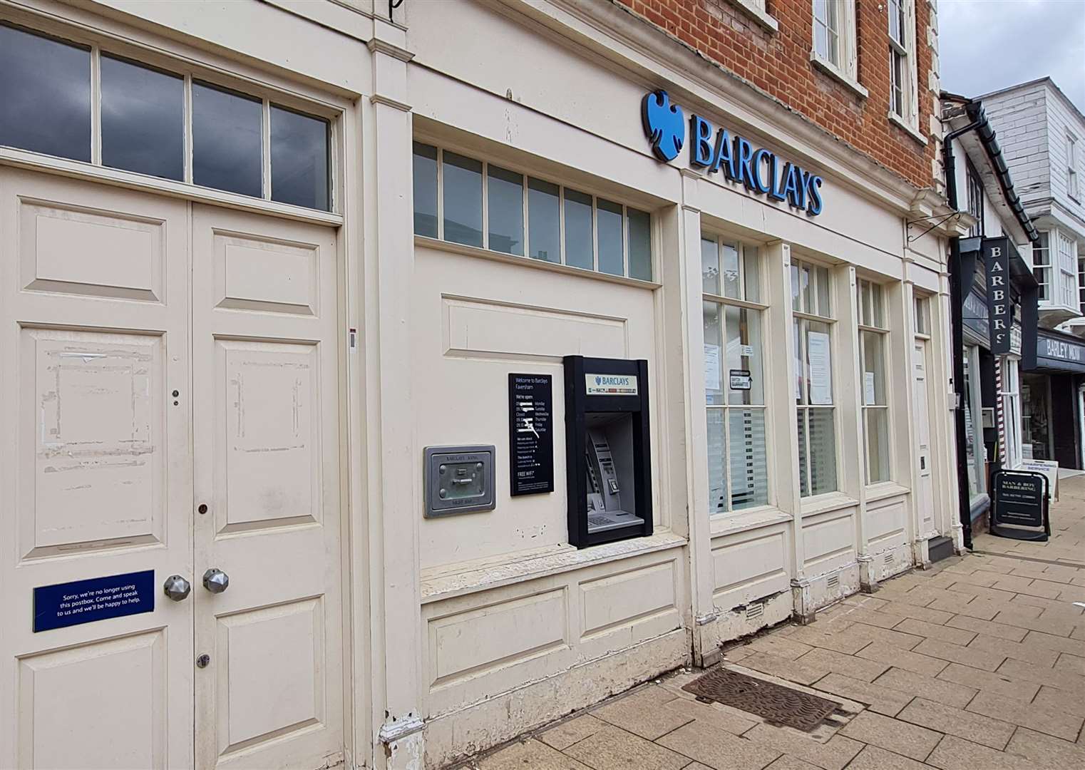 The empty former Barclays bank in Court Street, Faversham is being brought back into use