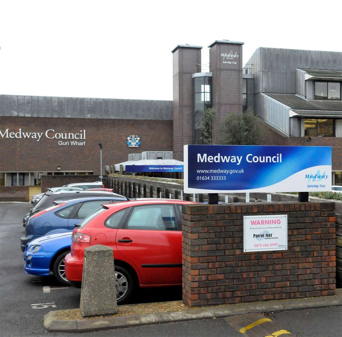 Medway Council offices at Gun Wharf, Dock Road, Chatham