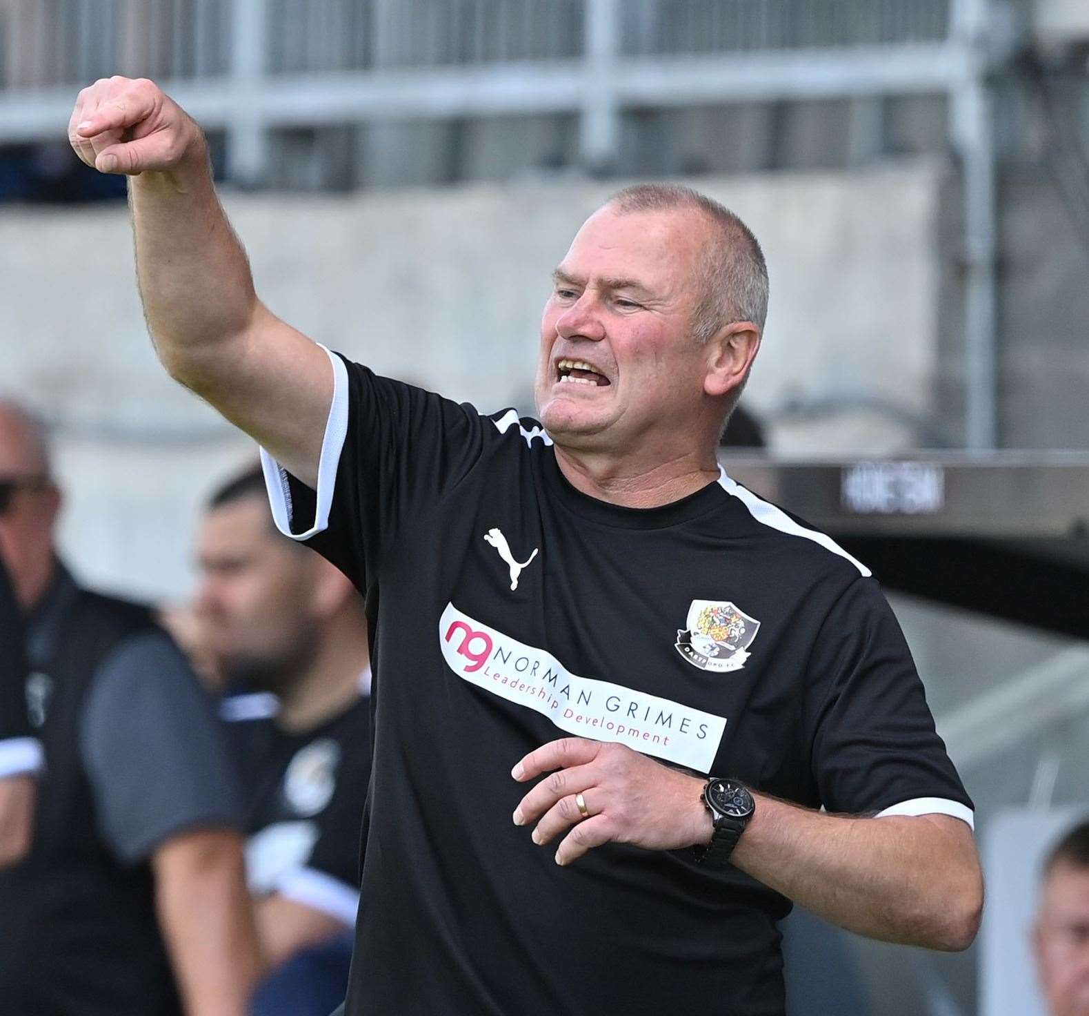 Dartford boss Alan Dowson Picture: Keith Gillard