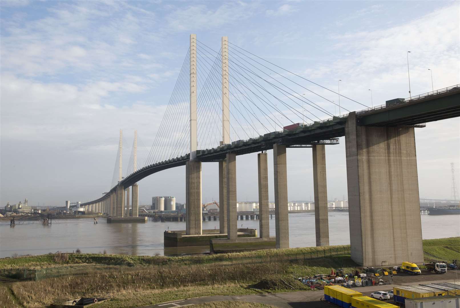 The Dartford Crossing is a regular traffic pinch point. Picture: National Highways