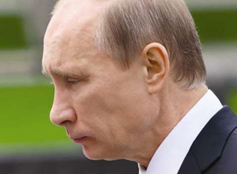 Russian president Vladimir Putin could be torched