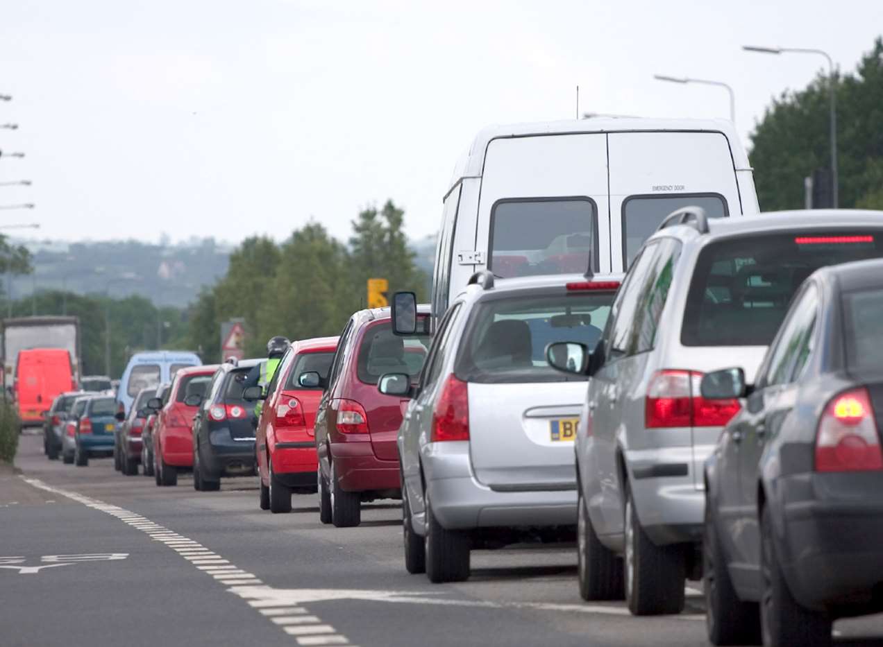 Drivers should approach the area with caution. Stock image