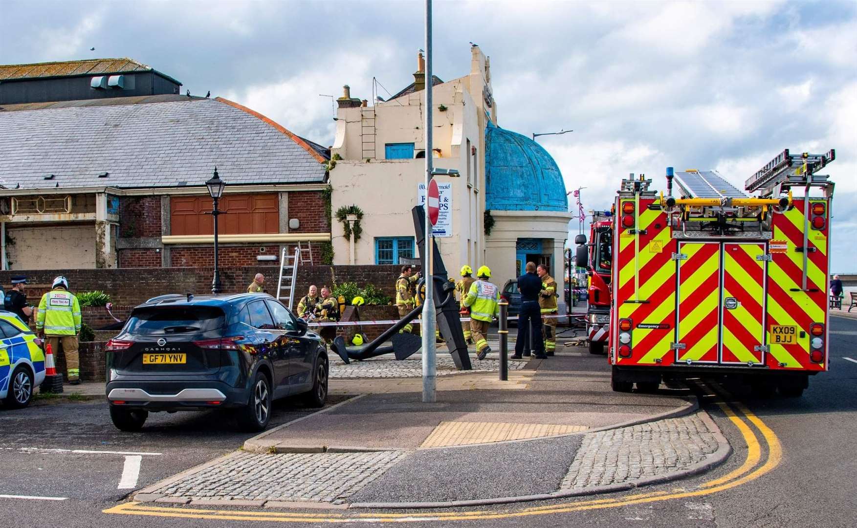 A fire broke out at The Regent in June last year. Picture: Chris Mansfield