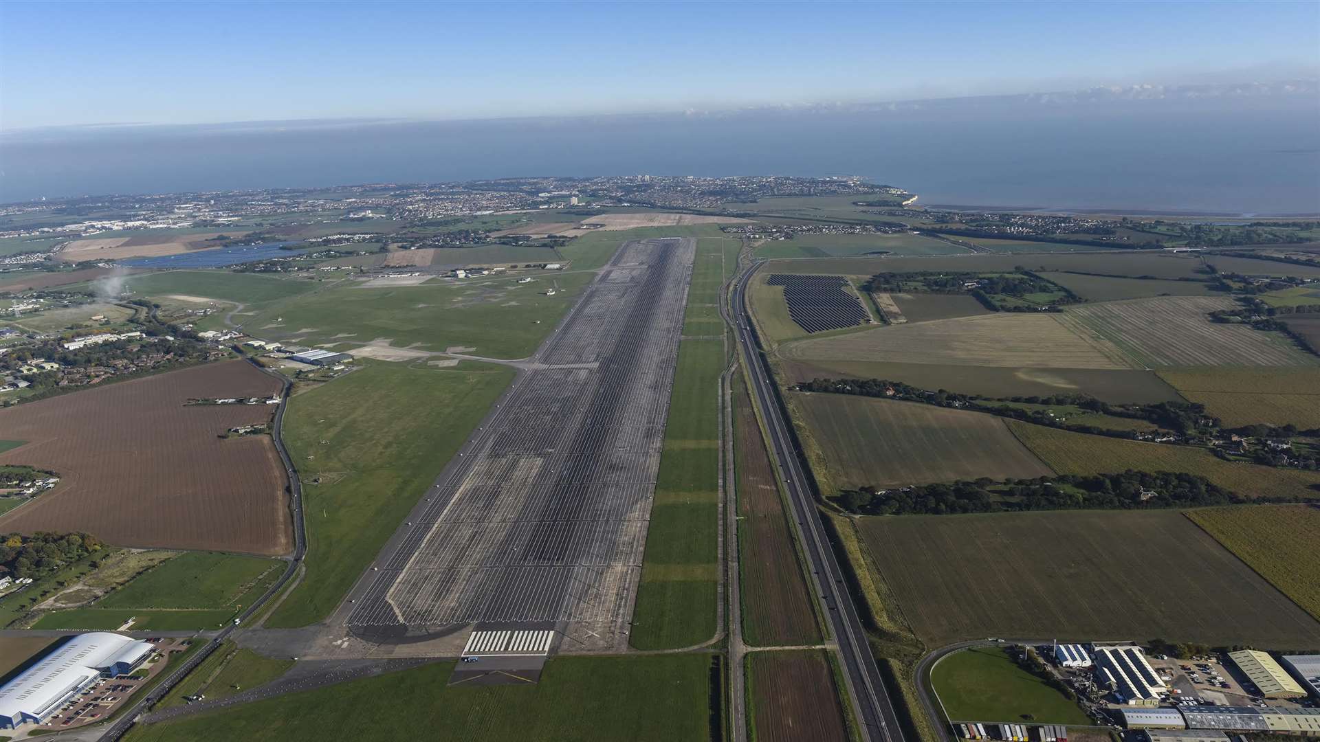 The former Manston airport, now called Stone Hill Park. Picture: Simon Burchett