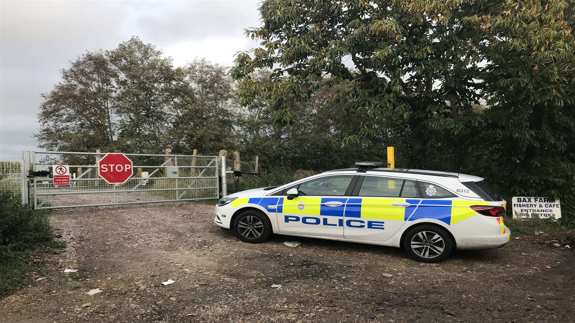 The van and train crash at the Frognal Farm level crossing in Lower Road, Teynham