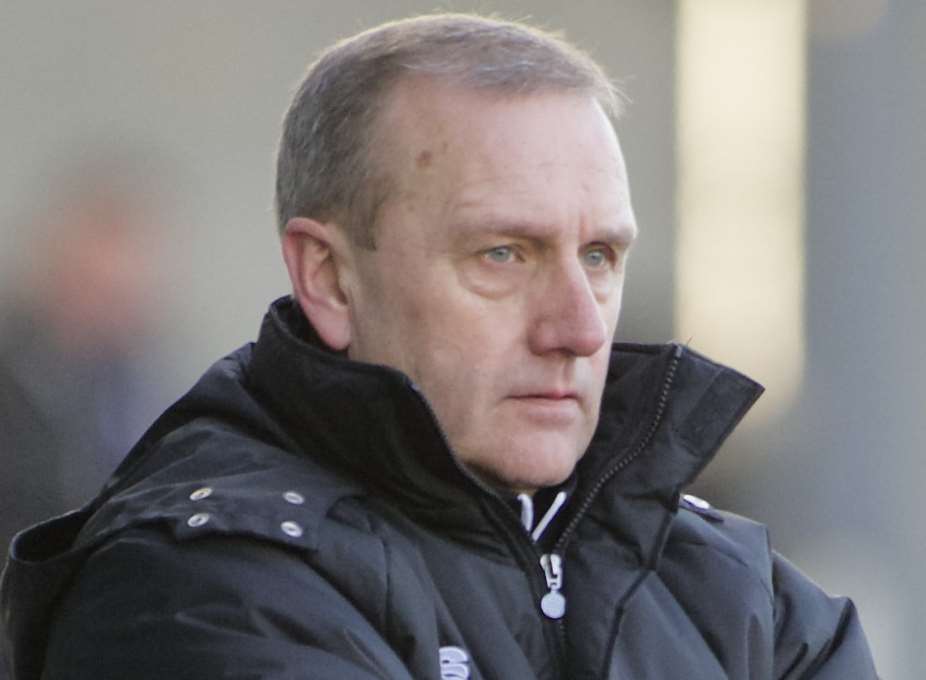 Dartford manager Tony Burman Picture: Andy Payton