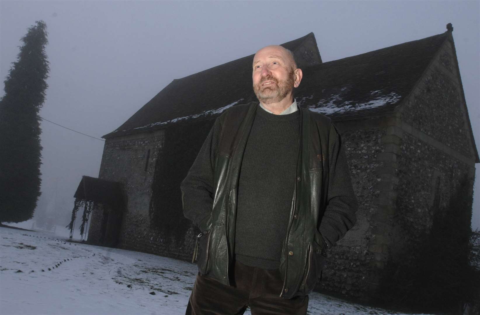 Doug Chapman Keeper of Dode Church near Great Buckland