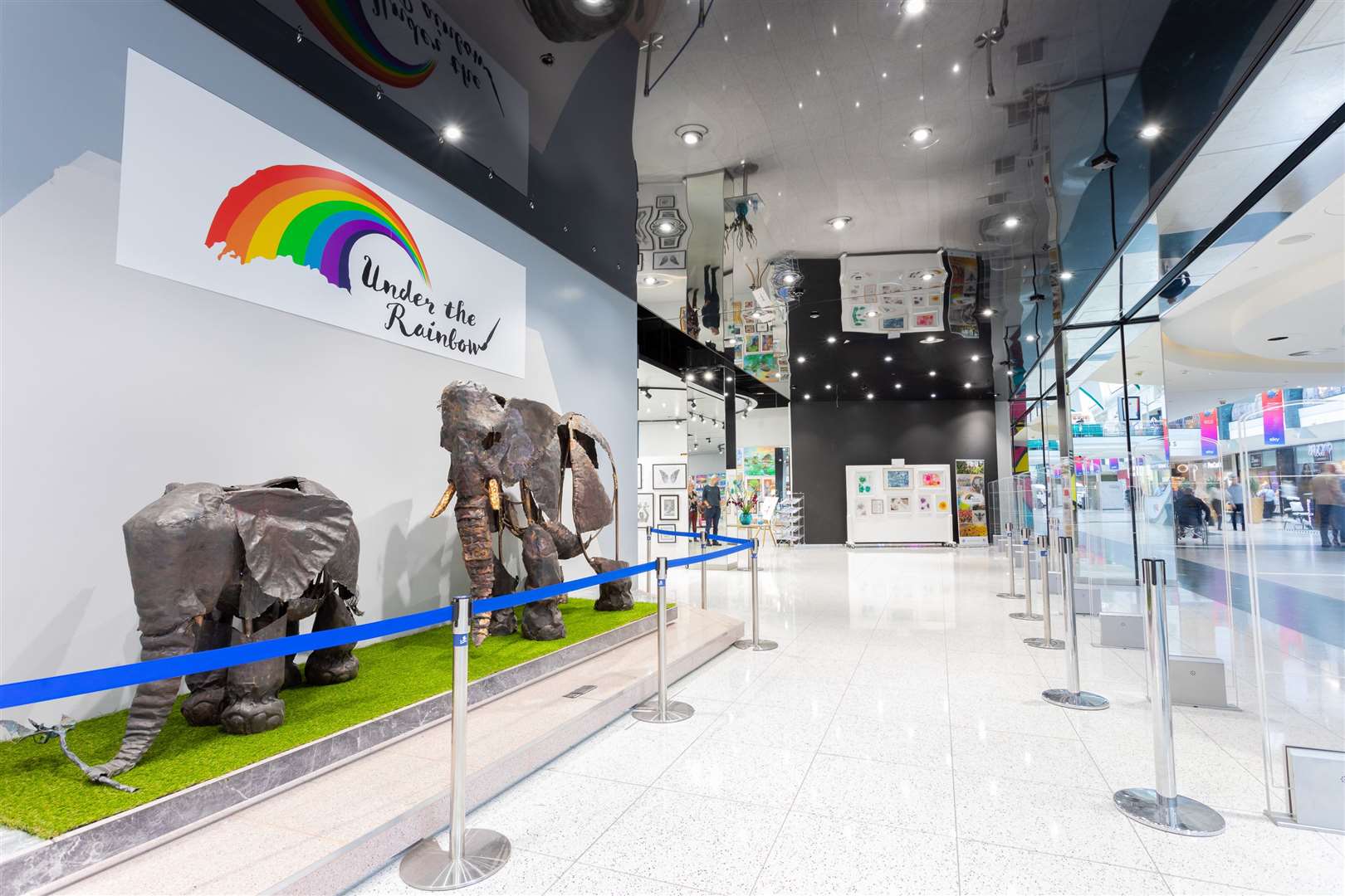 Under the Rainbow pop-up exhibit at Bluewater. Picture: Alanna Hagan