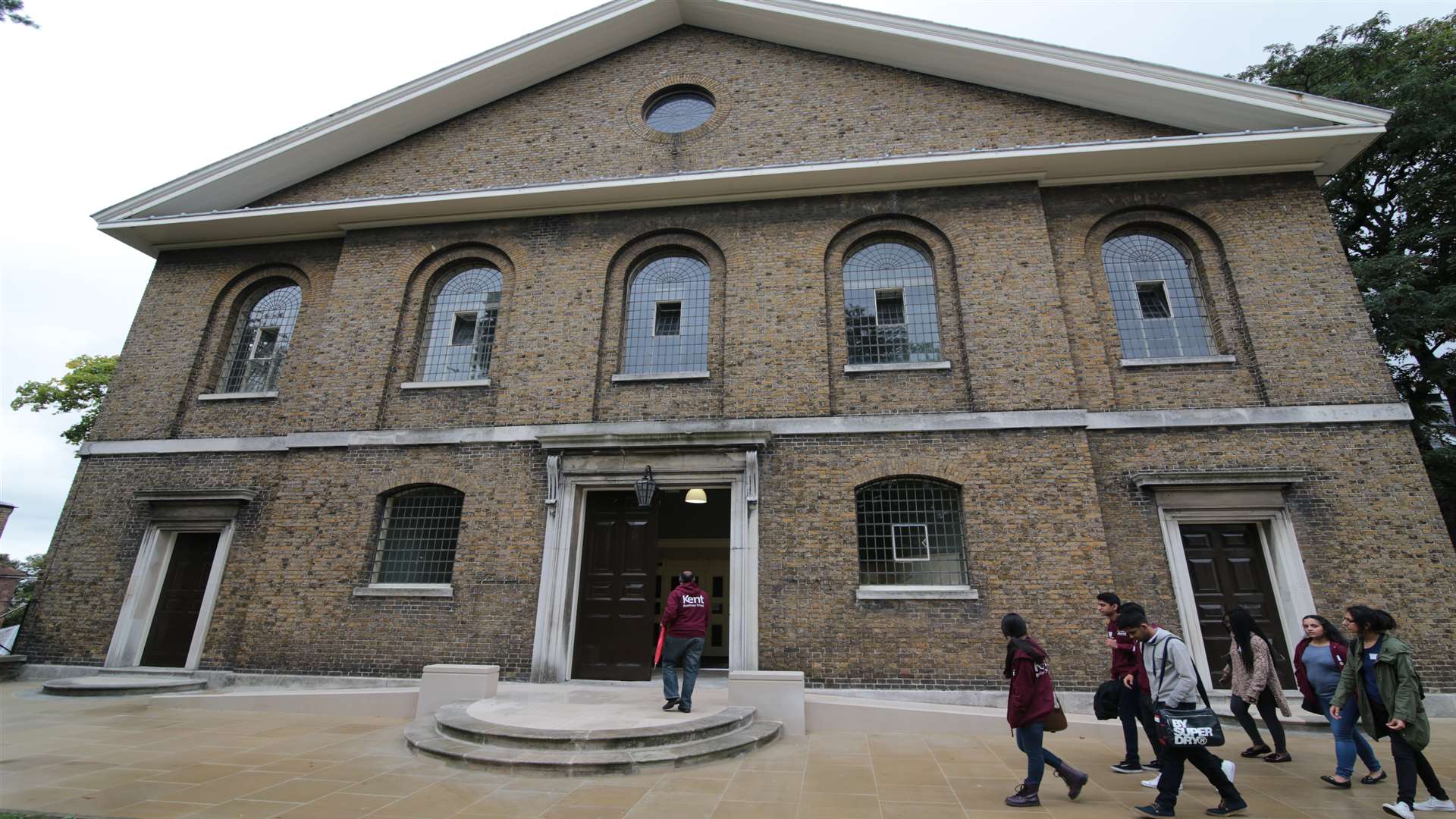 The Royal Dockyard Church at Chatham's Historic Dockyard. Picture: University of Kent by Matt James Photography.