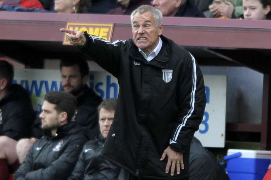 Gillingham boss Peter Taylor Picture: Barry Goodwin