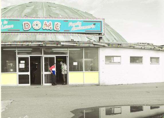 Photograph by Matt Rowe of The Dome in Folkestone, 2007