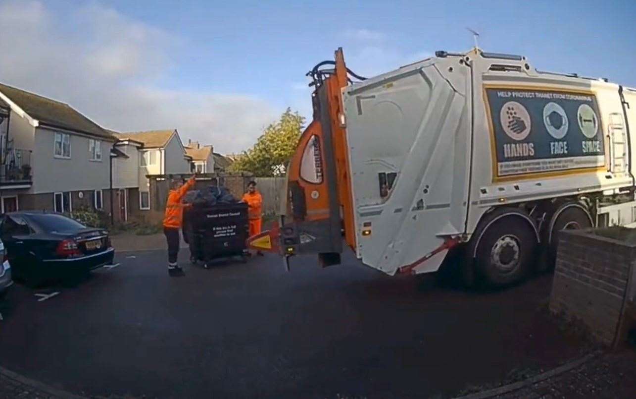 Thanet District Council responded to the video shared by a furious resident on social media of a potty-mouthed workers. Picture: @darling_natasha / Twitter