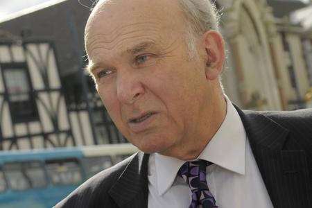 Business secretary Vince Cable