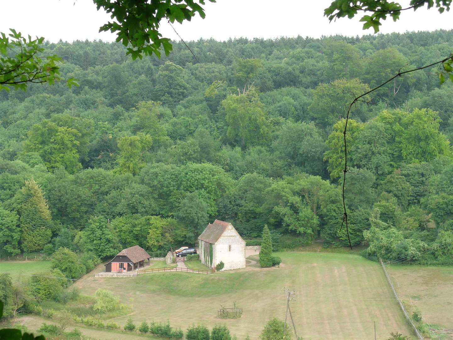 The church at The Lost Village of Dode in Luddesdown.Copyright: Doug Chapman