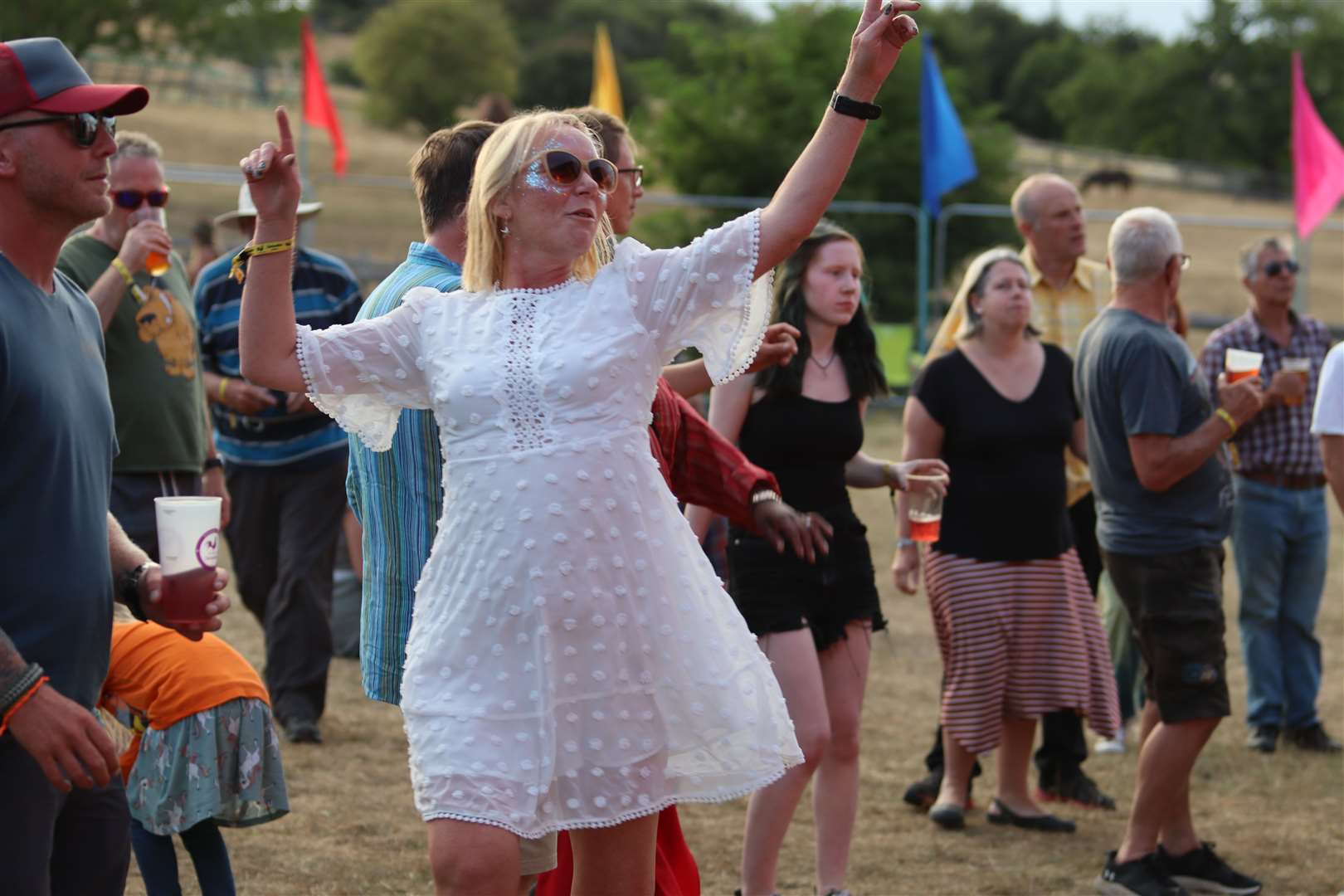 Abigail Recker at a previous Chickenstock Festival in Stockbury. Picture: John Nurden