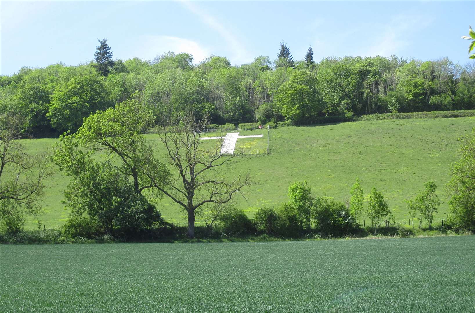 The Shoreham Cross is a memorial to those lost in the First World War