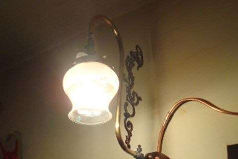 A gas lamp. Stock image