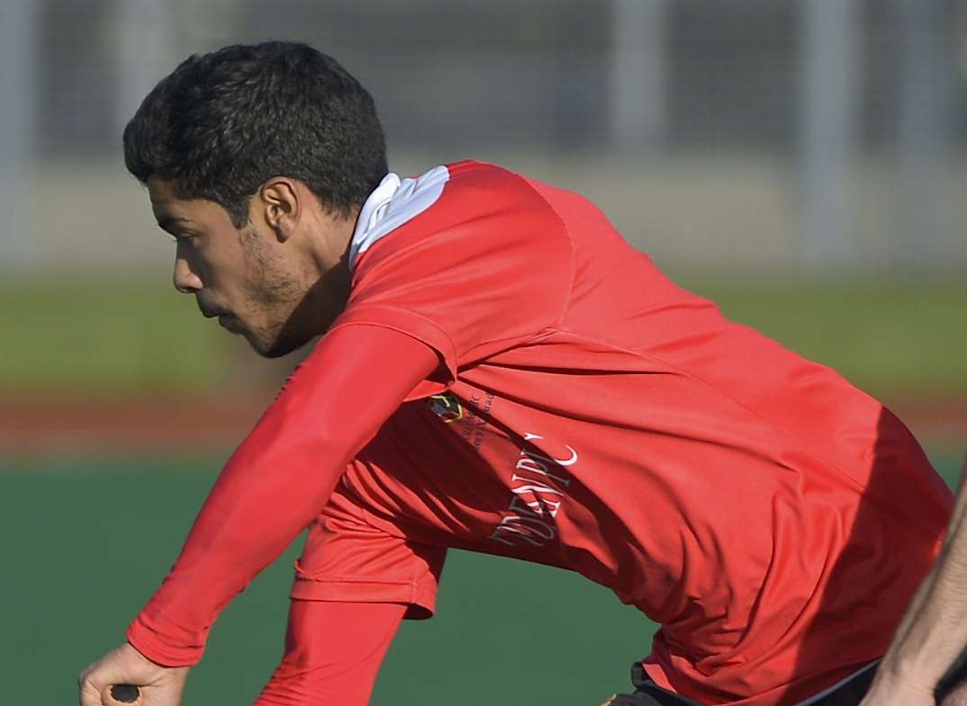 Stephane Vehrle-Smith in action for Holcombe in 2014