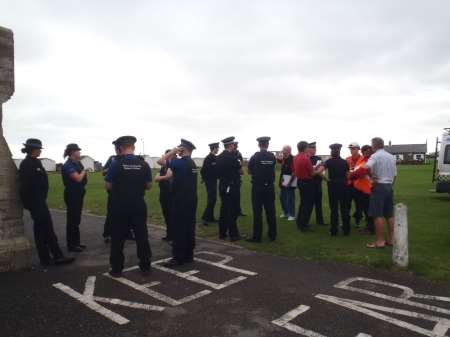 A major search operation is co-ordinated at Walmer Green by the emergency services to find a vulnerable 20-year-old, who went missing from her north Deal home on Thursday evening