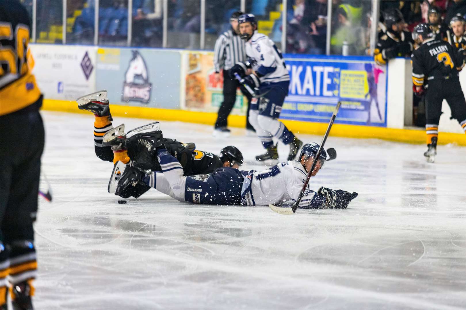 Match action between Invicta Dynamos v Chelmsford Chieftains Picture: David Trevallion (62729801)