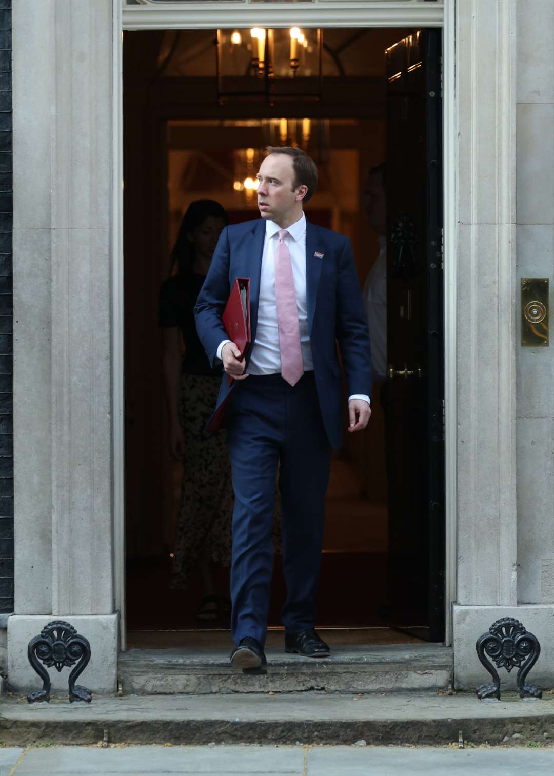 Health Secretary Matt Hancock paid tribute to the members of the “NHS Family” who had died in the pandemic on Saturday (Yui Mok/PA)