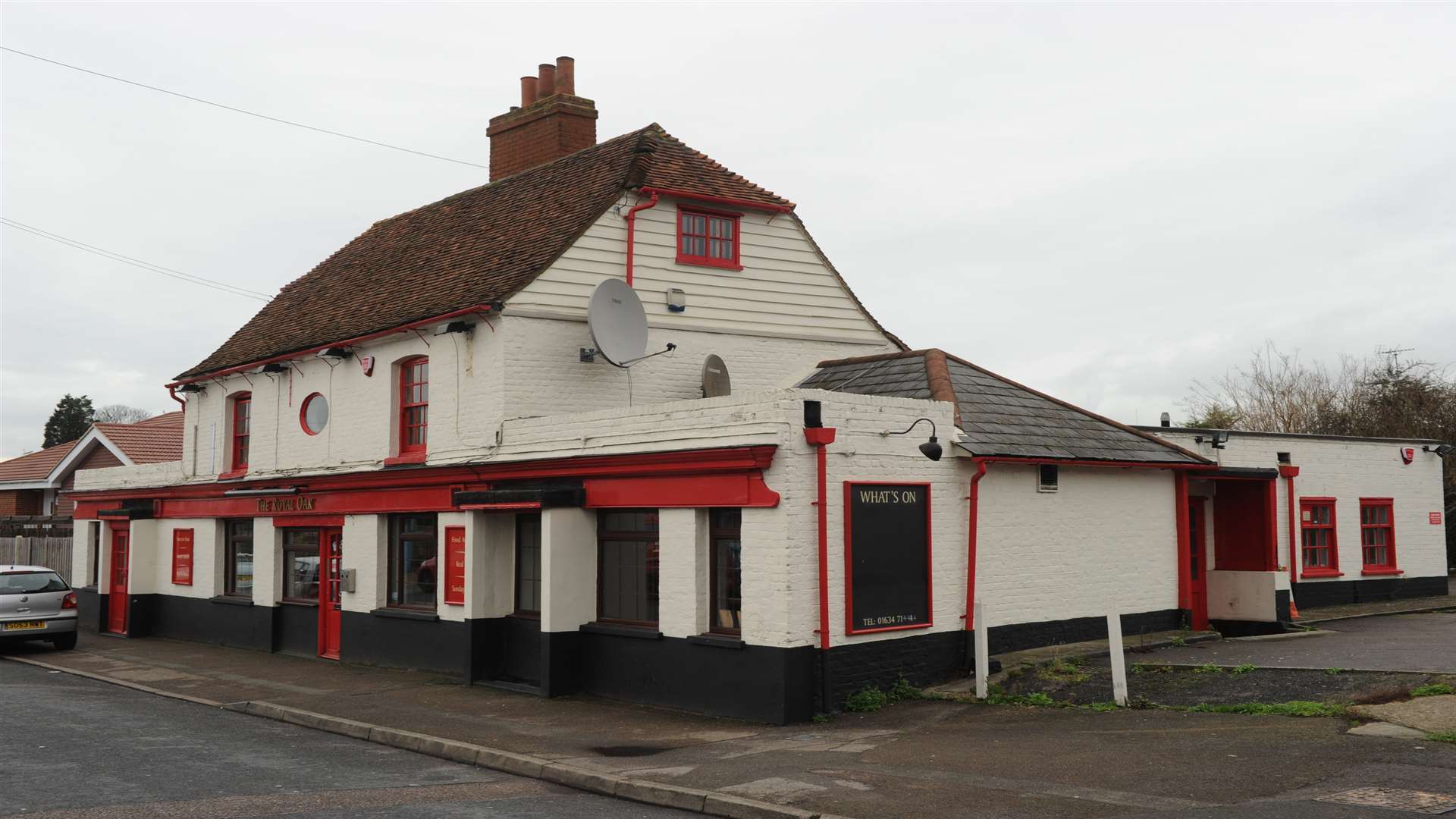 The Royal Oak pub. Picture: Steve Crispe