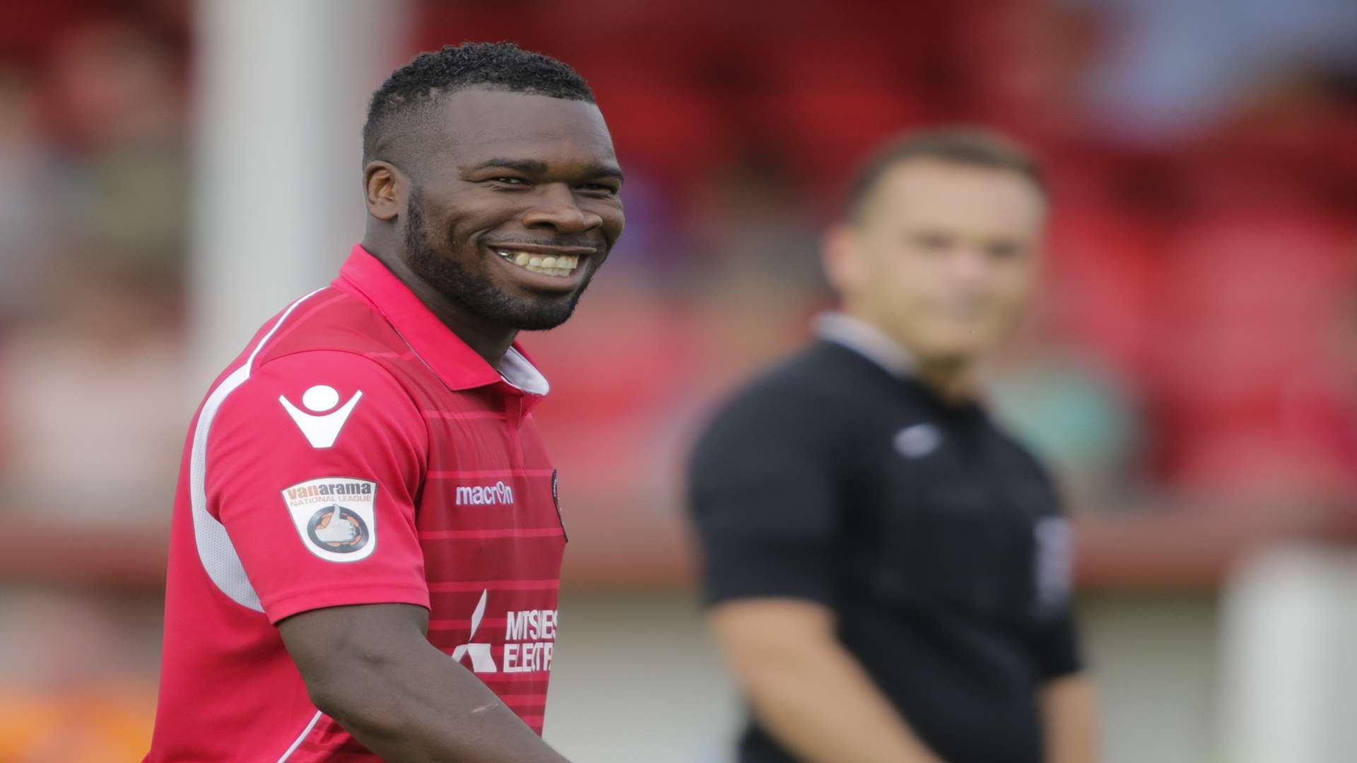 Aaron McLean scored Ebbsfleet's second goal Ebbsfleet Picture: Martin Apps