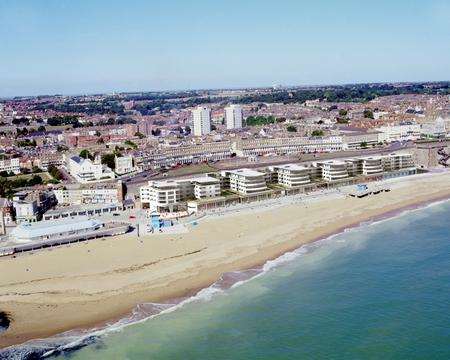 An artist's impression of the Royal Sands development