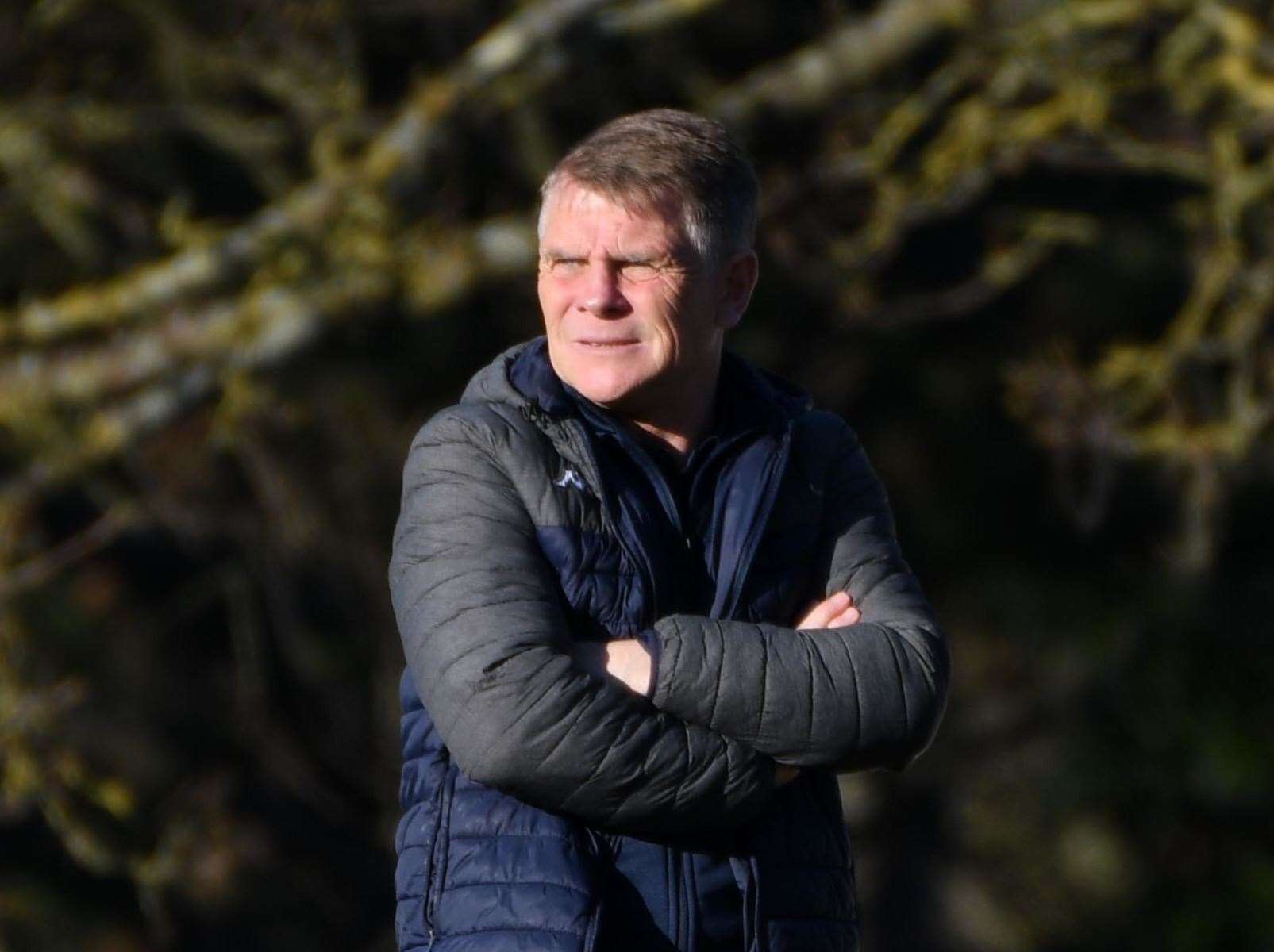 Dover manager Andy Hessenthaler. Picture: Barry Goodwin