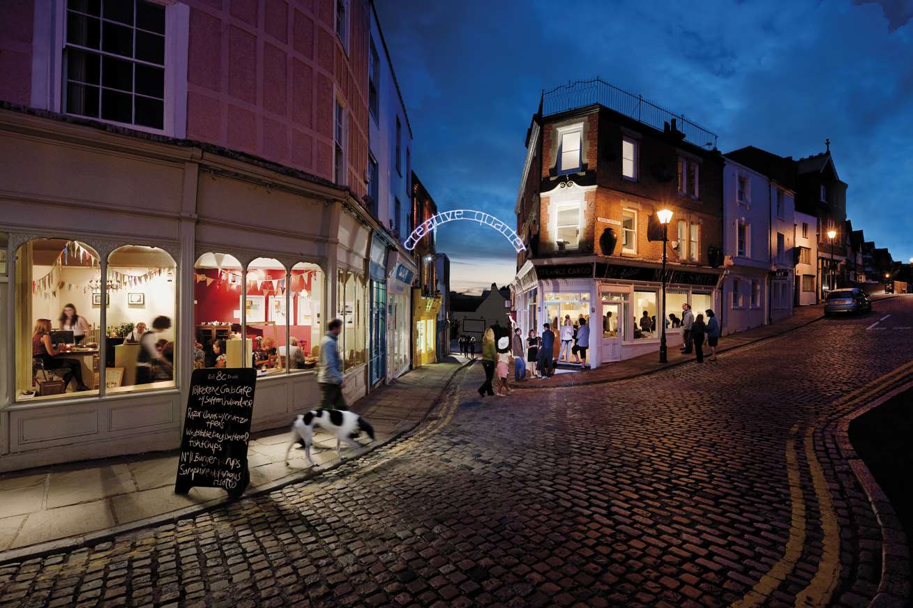 Folkestone's Creative Quarter. Picture: Visit Kent