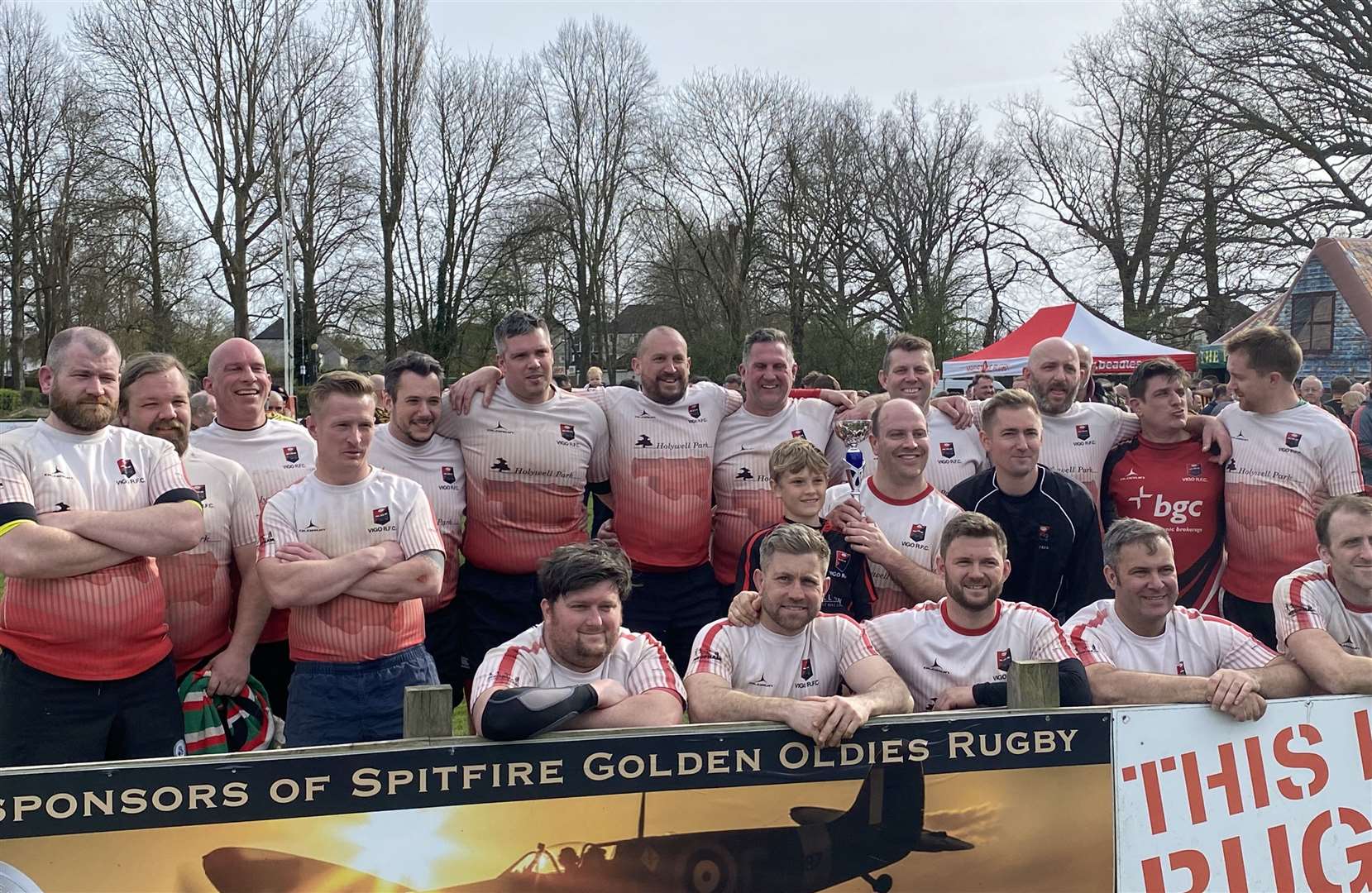 Bowl runners-up Vigo. Picture: Richard Ewence / Maidstone RFC