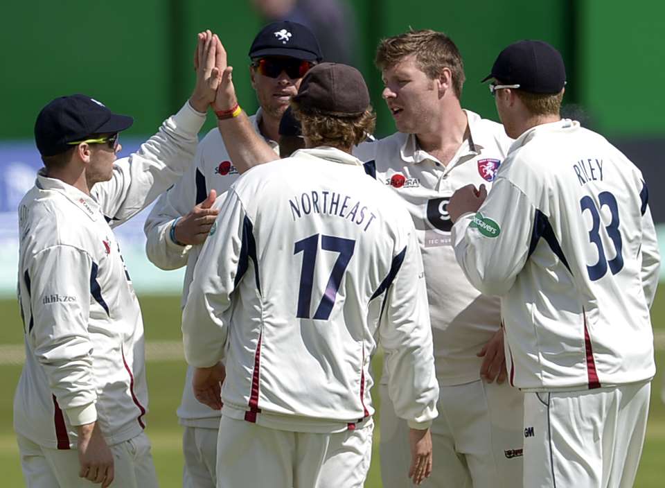 Kent celebrate. Picture: Barry Goodwin.