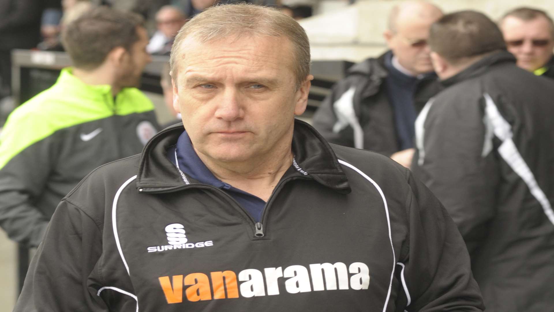 Dartford boss Tony Burman