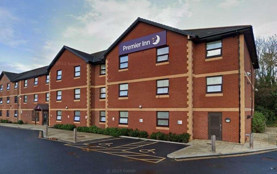 The Premier Inn in Cherry Garden Lane, Folkestone, could be set for a three-storey expansion. Picture: Google