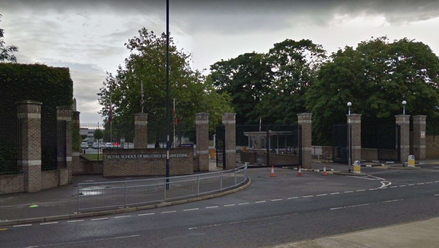 Harry Brooker died in Brompton Barracks (Google Maps, stock image)