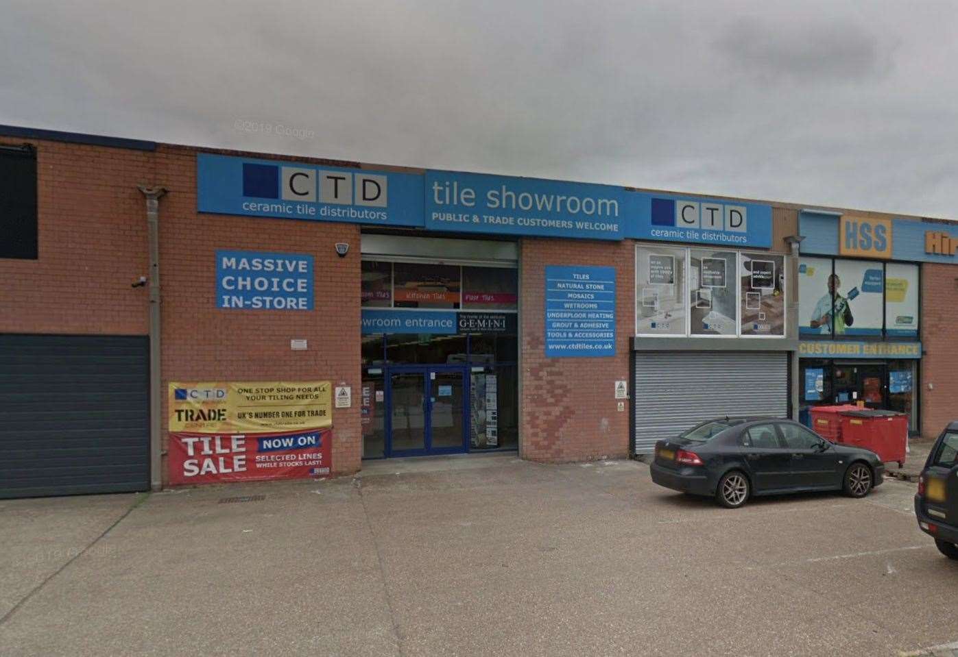 CTD Tiles in Tonbridge. Picture: Google Maps