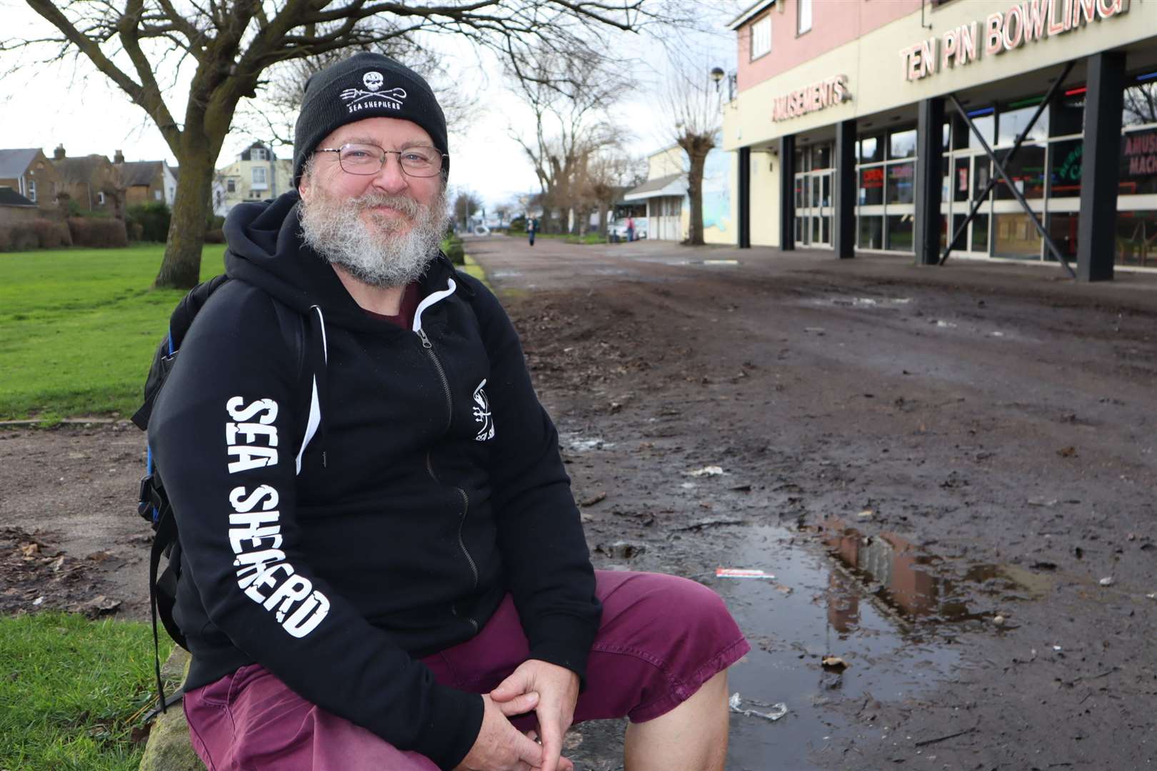 Phil Crowder of the Sheerness Town Team voted Sheppey volunteer of the year