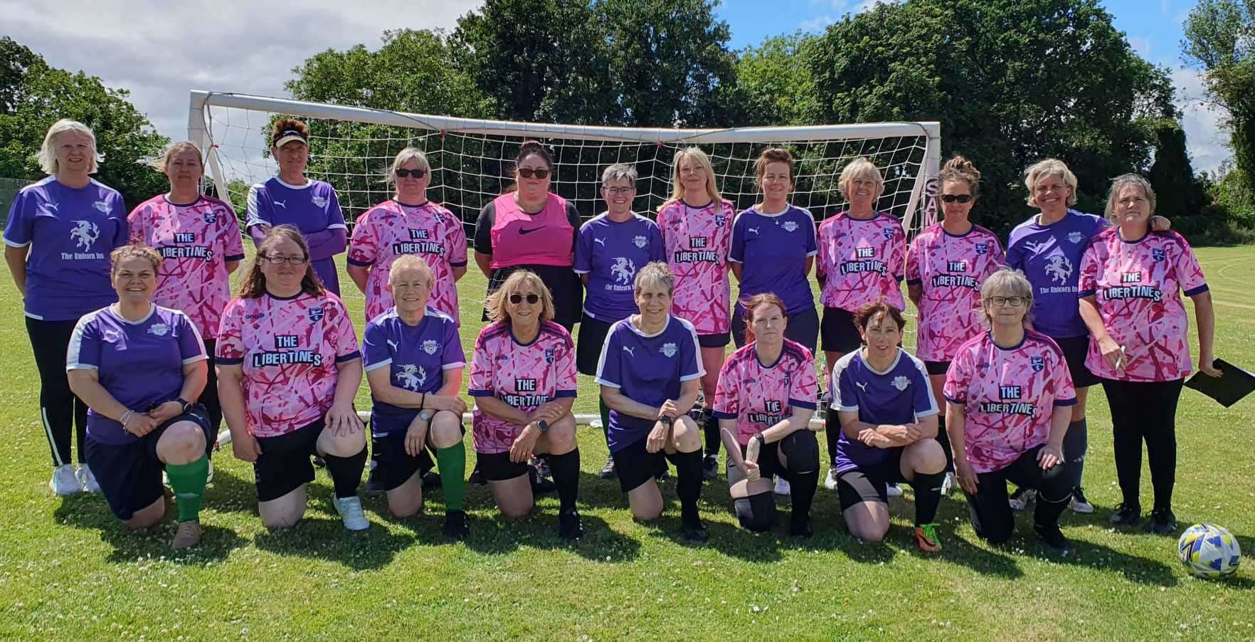 Canterbury Old Bags' walking football team beat Margate 8-0