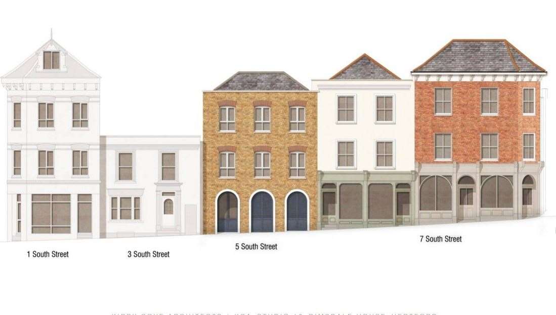 How the development of South Street could look. Picture: Kirby Cove Architects