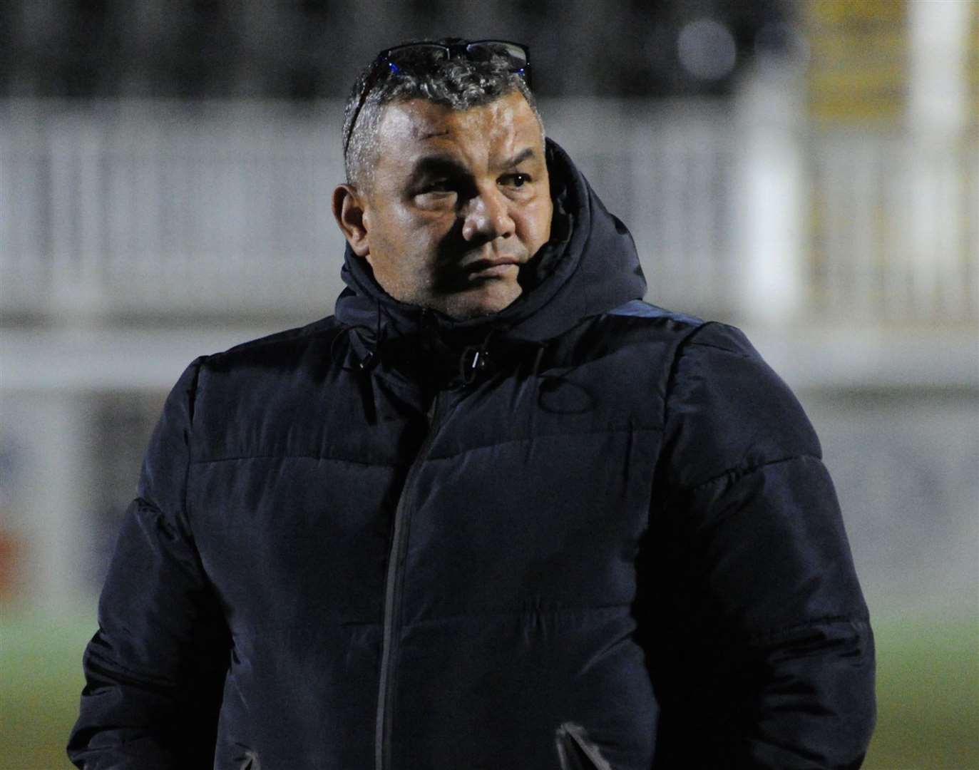 Maidstone United manager Hakan Hayrettin Picture: Steve Terrell