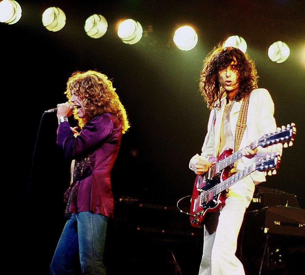 Led Zeppelin pictured in 1978. photo:www.jimsummariaphoto.com